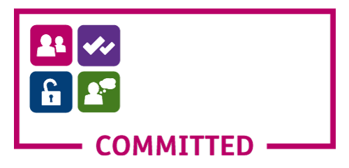 This is an image of disability confident commited
